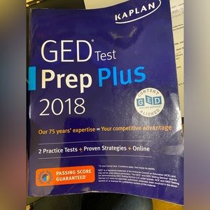 Used GED test Prep Plus 2018